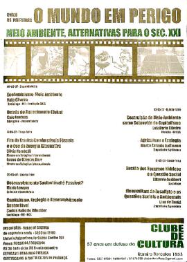 O mundo em perigo
