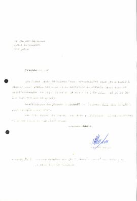 Solicitação de Cedência de espaço - Milton Tessa