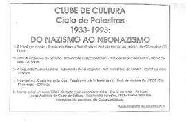 1933-1993: Do nazismo ao neonazismo