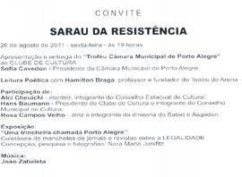 Sarau da Resistência