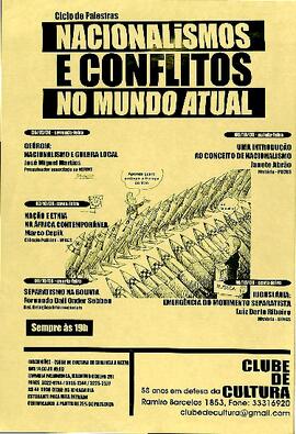 Nacionalismos e conflitos no mundo atual