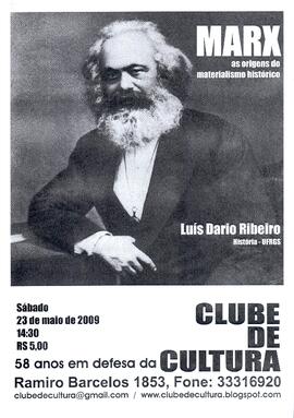 Marx: as origens do Materialismo Histórico