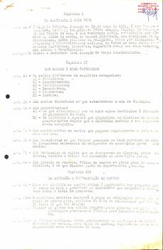 Estatuto do Clube de Cultura -  1976