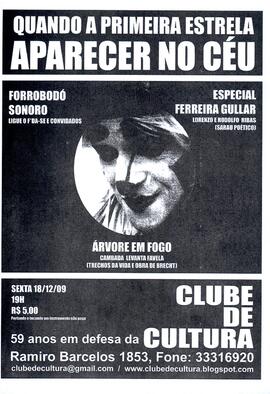 Quando a primeira estrela aparecer no céu