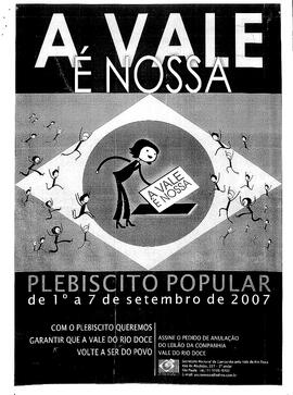 Plebiscito popular: a Vale é nossa