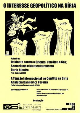 O interesse geopolítico na Síria