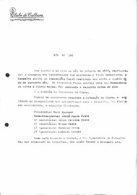 Ata do Conselho Deliberativo nº 168