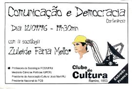 Comunicação e Democracia