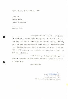 Solicitação de Cedência de espaço - Convênio DAC/SEC