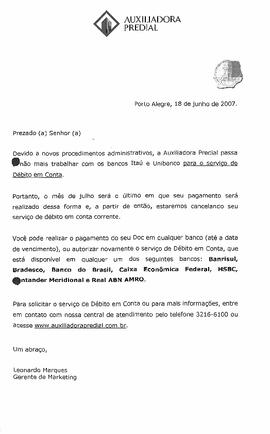 Informação ao Condomínio - 18/06/2007