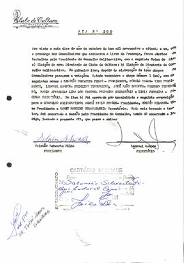 Ata do Conselho Deliberativo nº 200