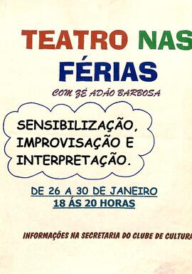 Teatro nas Férias