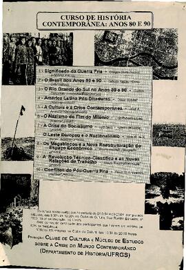 Historia Contemporânea: anos 80 e 90