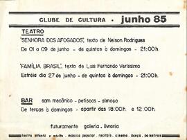 Programa junho 1985