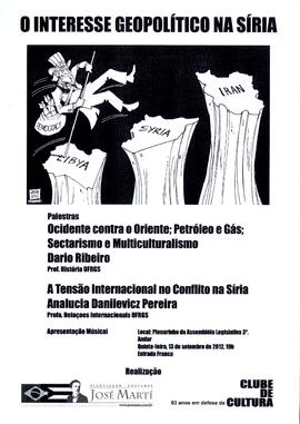 O interesse geopolítico na Síria