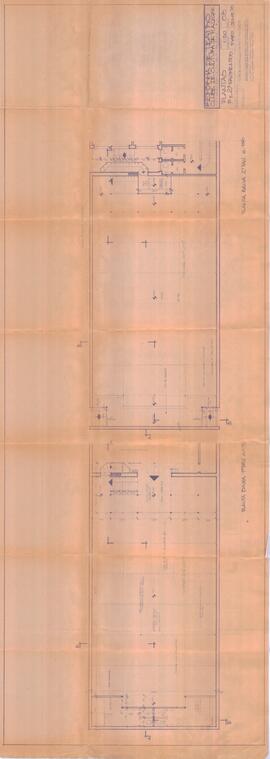 Planta dos pavimentos