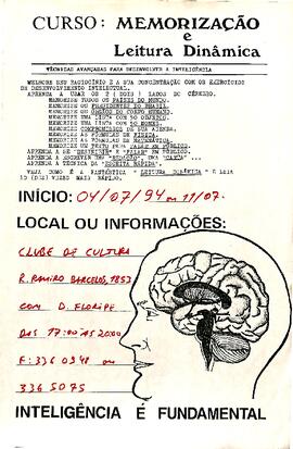 Memorização e Leitura Dinâmica