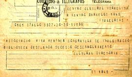 Telegramas de felicitacoes 1