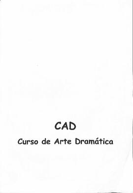 Curso de Arte Dramatica 1