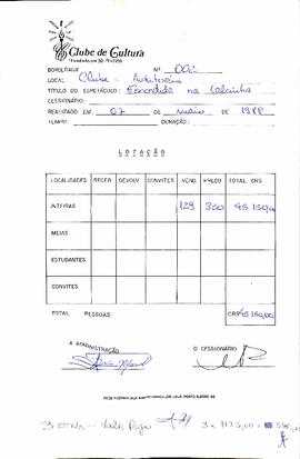 Bordero Escondida na calcinha