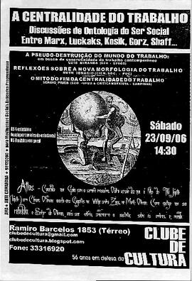 A centralidade do trabalho