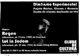 Dimensão Experimental: música, cinema e memória