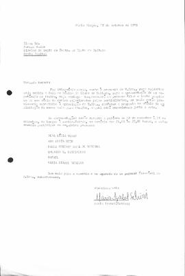 Solicitação de Cedência de espaço - Maria Izabel Schissi