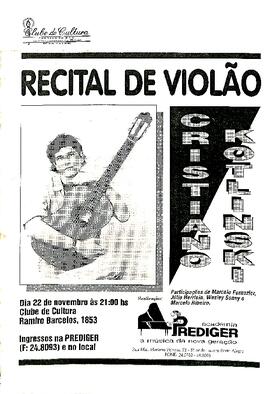 Recital de Violão - Cristiano Kotlinski