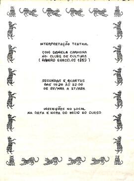 Interpretação Teatral